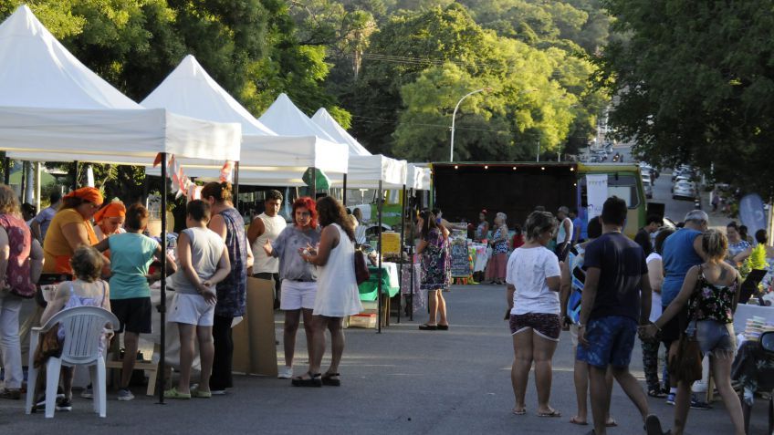Harán ferias todos los fines de semana en la diagonal del Parque