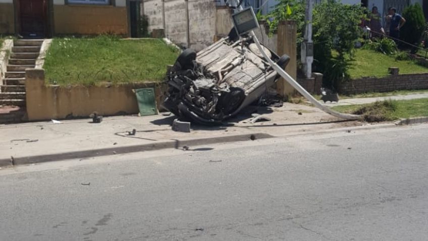 Video: increíble choque en Figueroa y Magallanes