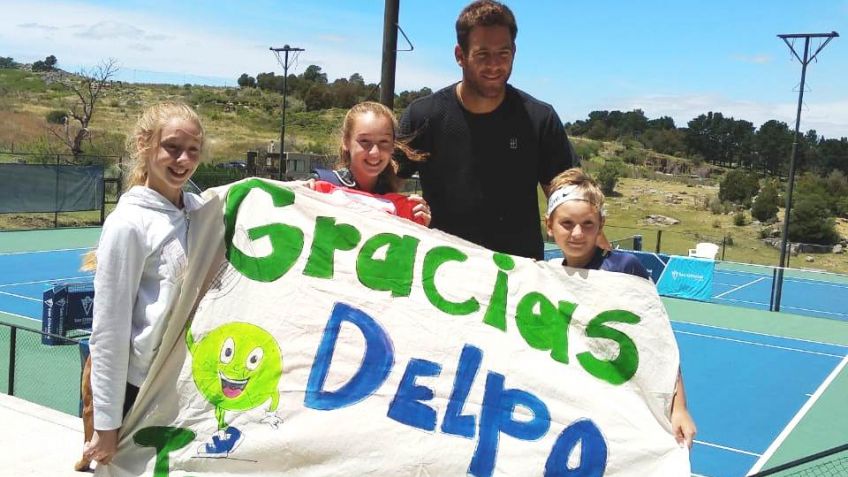 Los chicos de Entre Ríos pudieron conocer a Del Potro