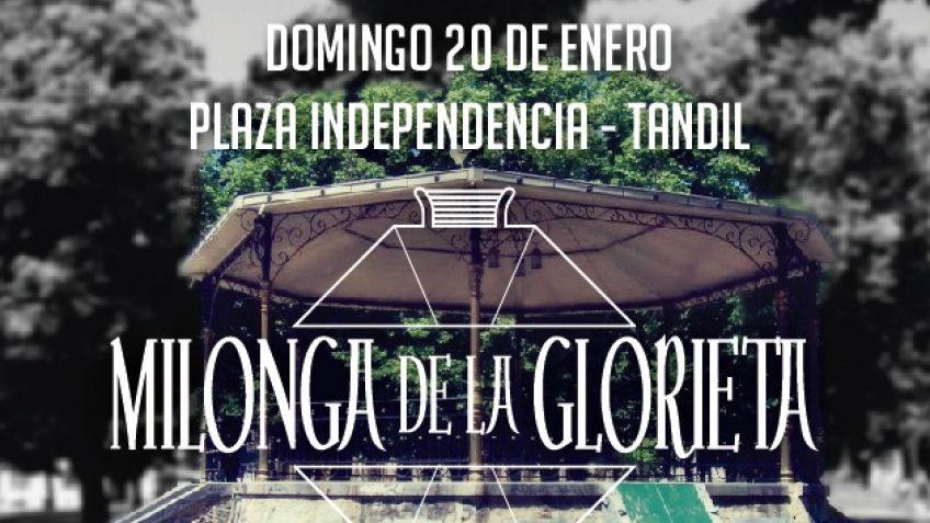 Tango en la Glorieta de la Plaza Independencia