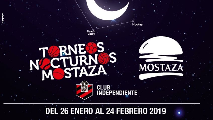 Se acercan los Torneos Nocturnos Mostaza en Independiente