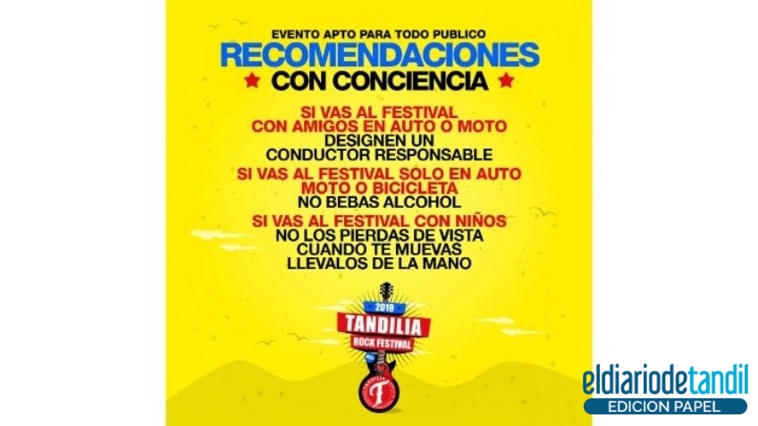 "Estamos apostando a Tandil, es el primer festival de esta magnitud en la ciudad"