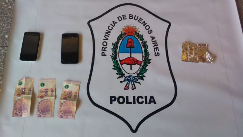 La policía detuvo a un vendedor de estupefacientes