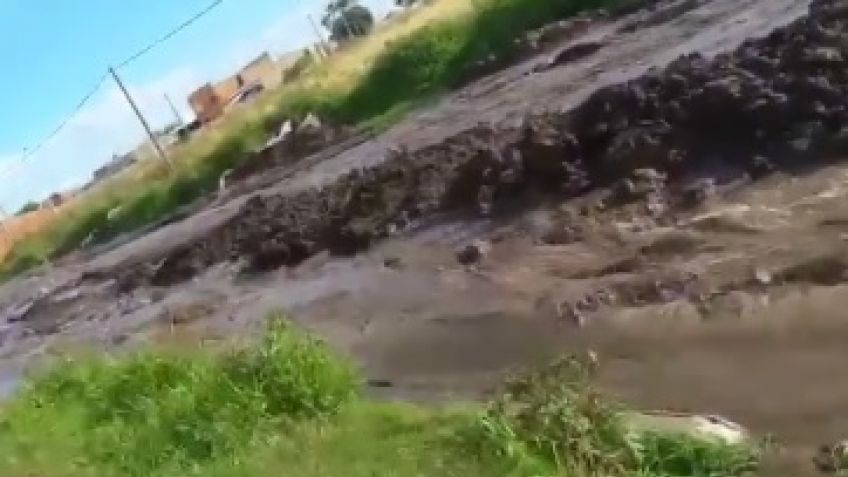 Una lluvia corta e intensa que complicó a algunos vecinos