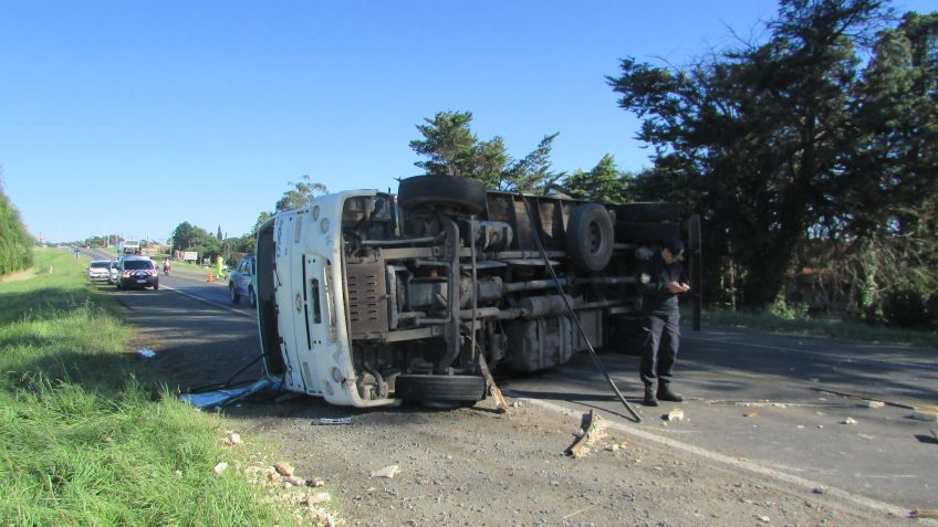 Triple choque en Ruta 226