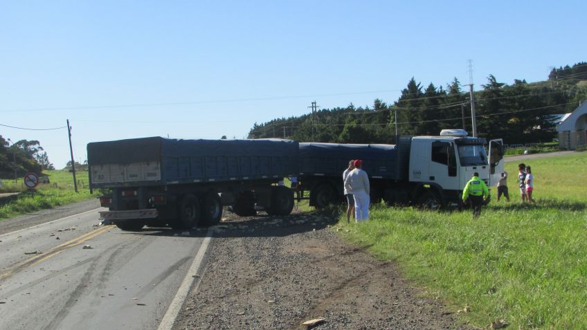 Triple choque en Ruta 226