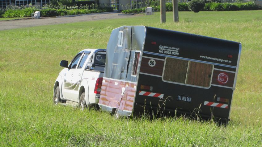Triple choque en Ruta 226