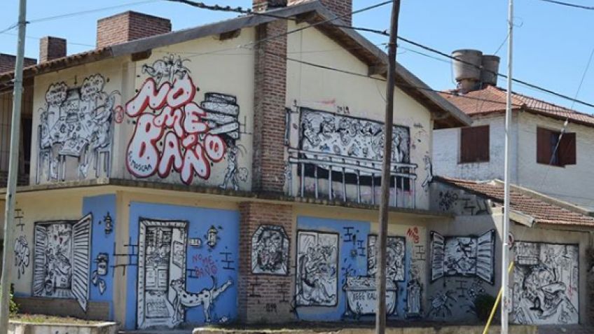 La casa de Sarmiento y 11 de septiembre se bañó