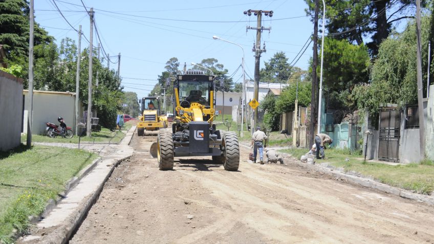 Más de 30 millones de pesos de inversión en la pavimentación de 22 cuadras 