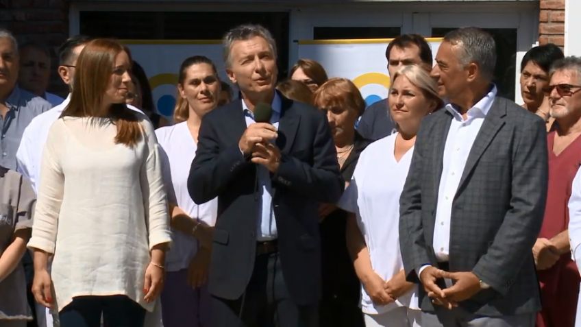Macri y Vidal recorrieron un hospital en Mar del Plata