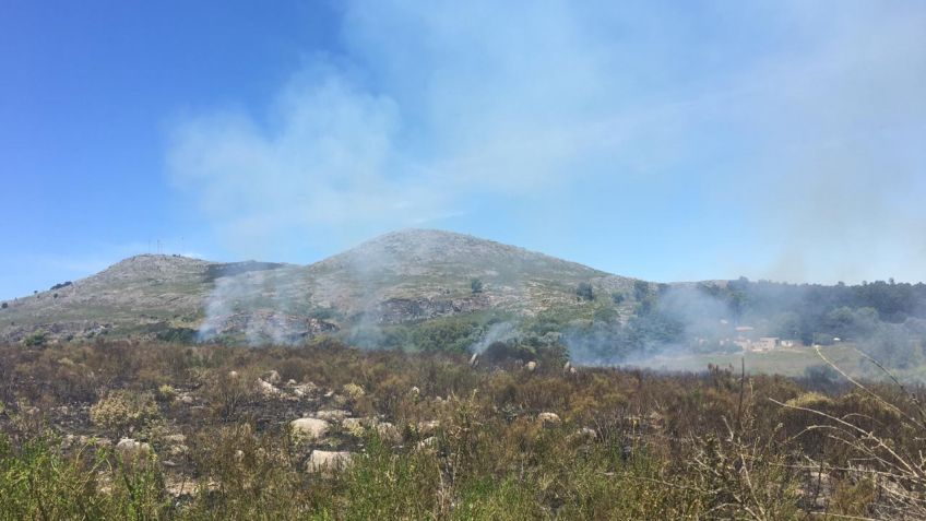 Las sierras en llamas una vez más