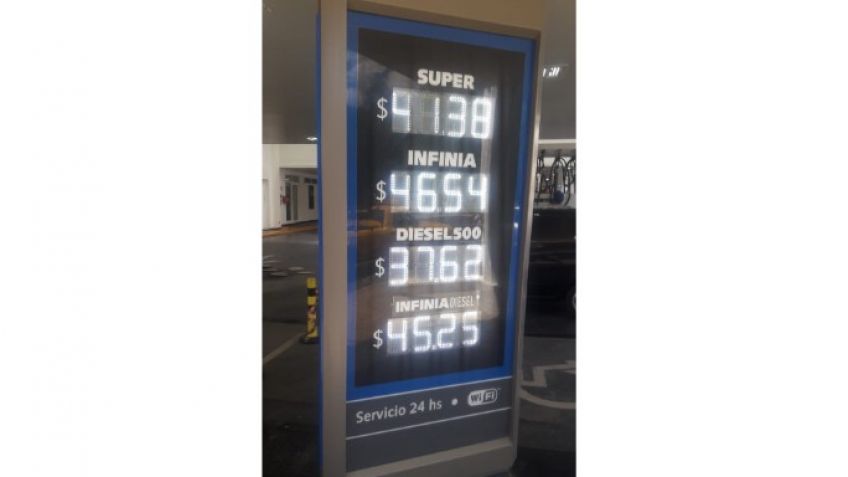 YPF se sumó a Shell y aumentó sus combustibles