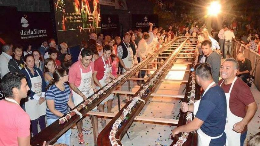 Tandil intentará superar su marca del "salame más largo del mundo"
