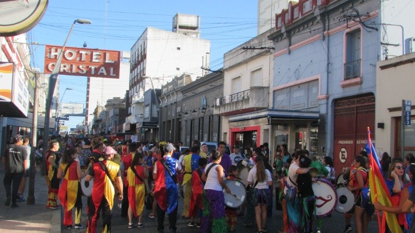 Con las llamadas, se inició el "Carnaval de mi Tandil"