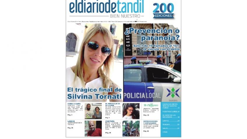 "El trágico final de Silvina Tornati" y "¿Prevención o paranoia?", las tapas de la edición impresa