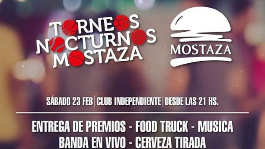 El club Independiente cerrara los torneos nocturnos Mostaza