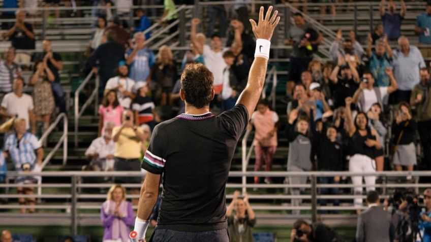 Del Potro se bajó de Acapulco por lesión