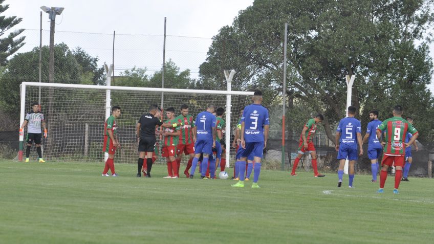 Grupo y una dura derrota por 3 a 1
