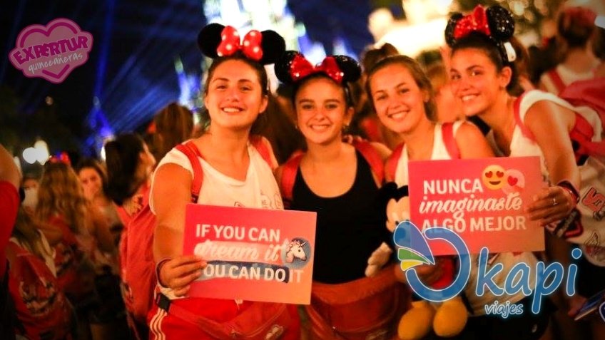 Okapi Viajes te propone festejar Tus 15 Años en Disney