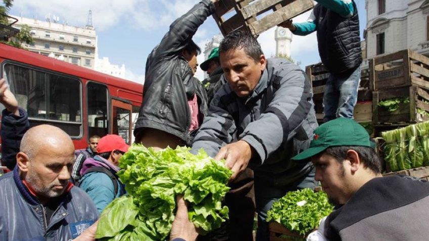 Ahora planifican un verdurazo para el 27 en Plaza de Mayo