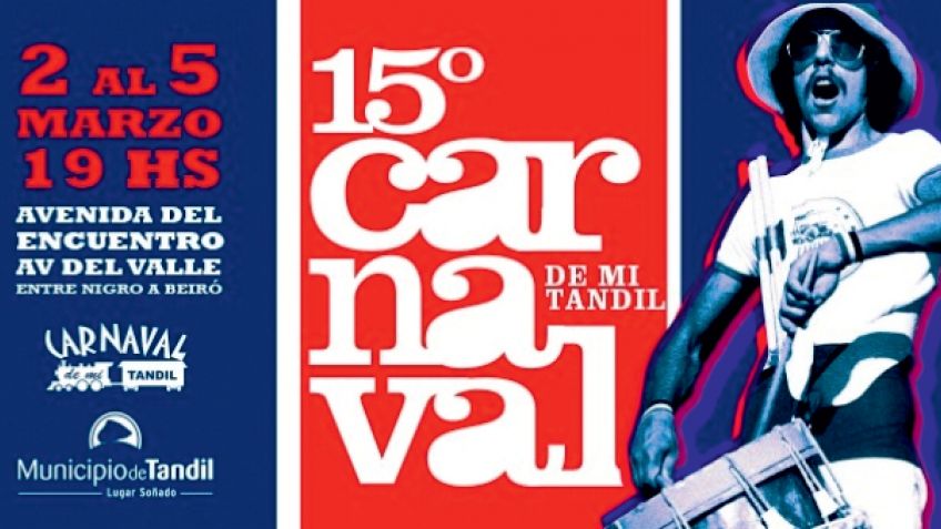 El Carnaval de mi Tandil desplegará todo su color en la Avenida del Encuentro