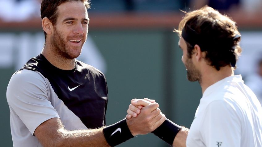 Federer desplazó a Del Potro en el ranking