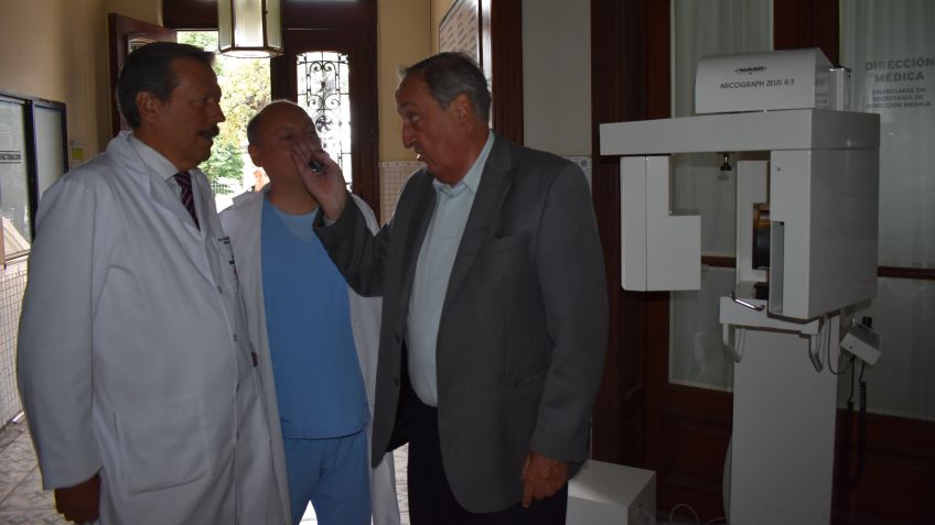 El Hospital puso nuevamente en funcionamiento un pantografo