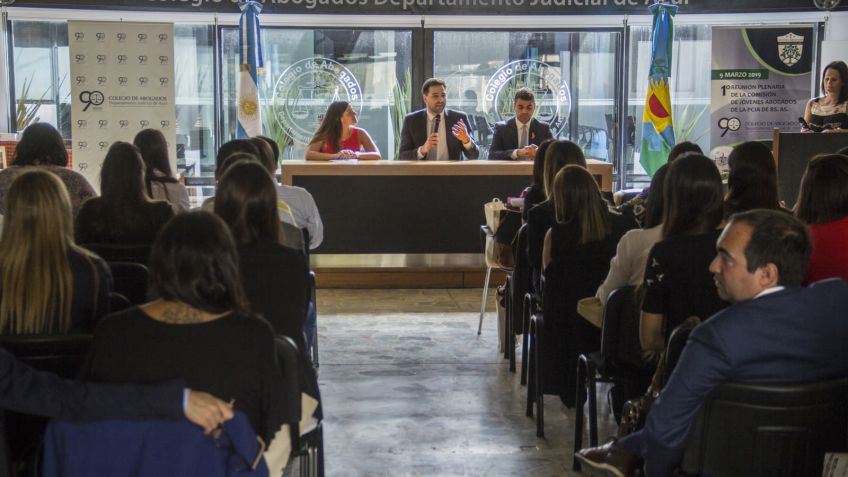 Azul fue sede del primer Plenario de Jóvenes Abogados de la Provincia