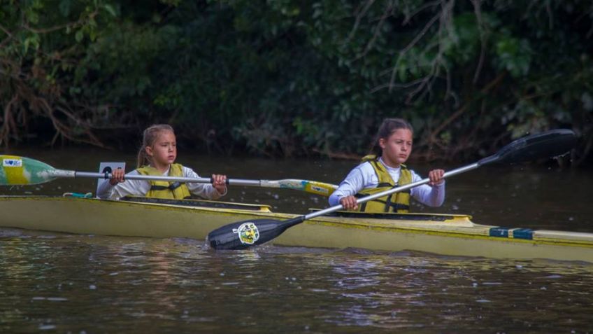 34 tandilenses participaron de la 1ª fecha de canotaje modalidad maratón