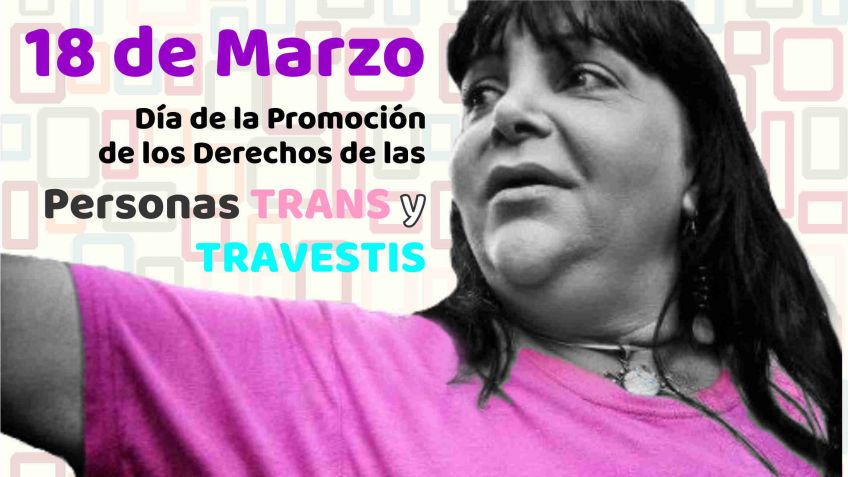 Actividades por el día de la promoción de los derechos de las personas trans y travestis