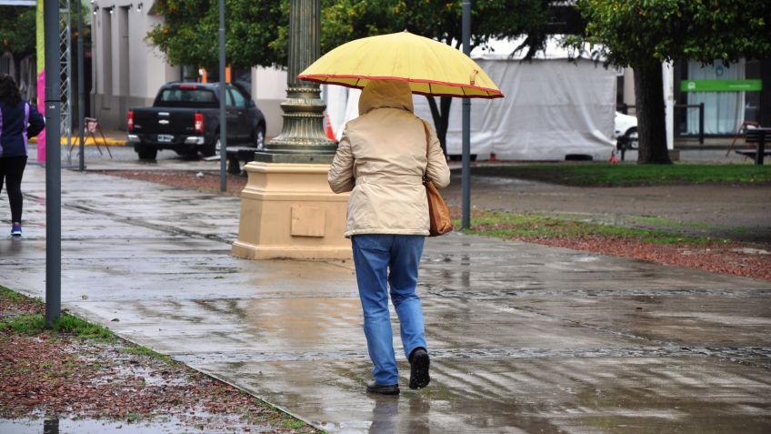 Miércoles: Probabilidad de lluvias aisladas y chaparrones