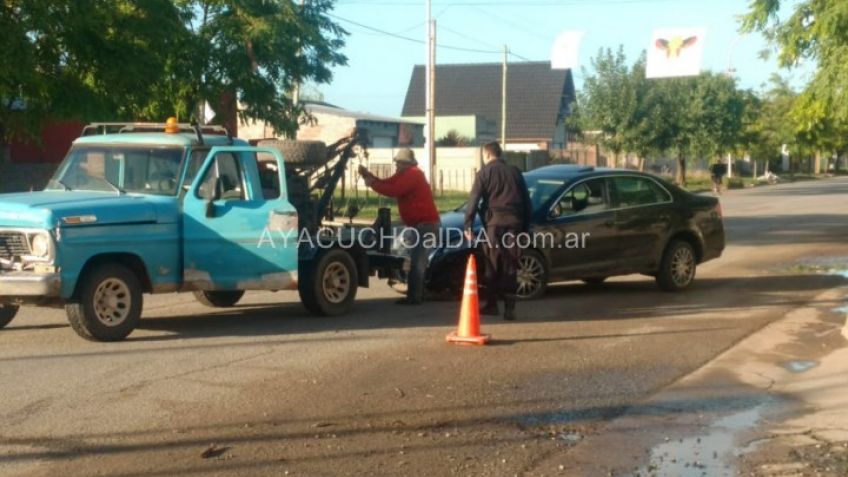 Robaron un auto en Tandil y fue capturado en Ayacucho tras un choque