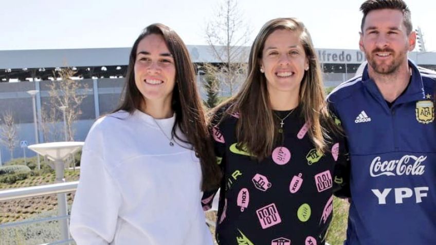 Agustina y Lionel, juntos