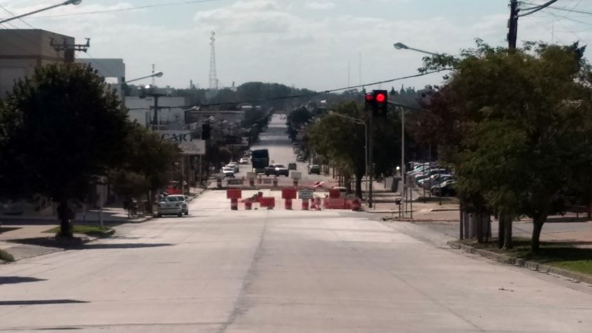 Se habilitó un nuevo tramo de Buzón y se cortará en el cruce con Italia y Pinto