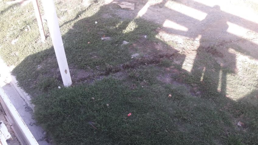Tenían una conexión clandestina y el poste de luz electrificado