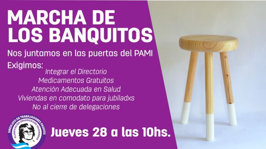 También en Tandil se viene la Marcha De Los Banquitos