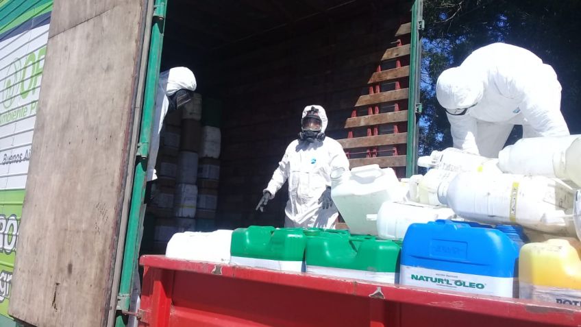 Exitosa jornada de recolección de envases vacíos de fitosanitarios