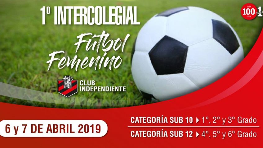 Primer Intercolegial de Fútbol Femenino en Independiente