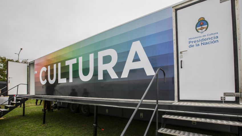 El programa "Camión de Cultura" de Nación llega a Tandil