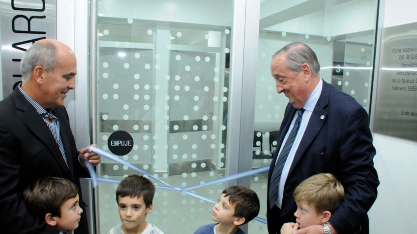 La Nueva Clínica Chacabuco inauguró dependencias y homenajeó a Lunghi