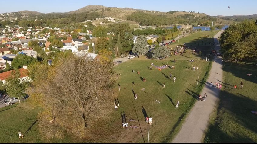 Se realizó una jornada recreativa en la Senda de la Paz