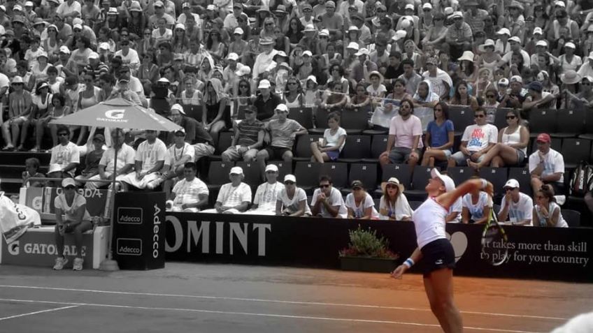 María Irigoyen se retiró del tenis profesional
