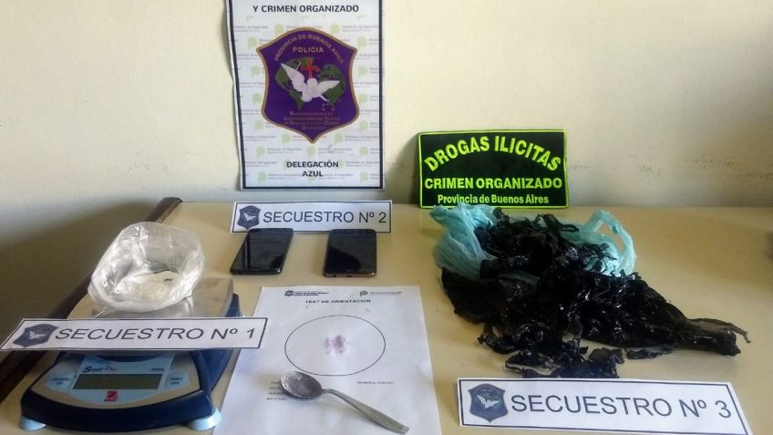 Allanamientos antidroga: secuestran cocaína y detienen a un hombre