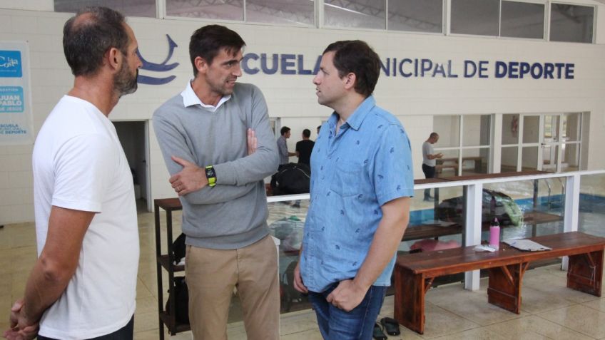 El concejal Iparraguirre visitó el Partido de la Costa 