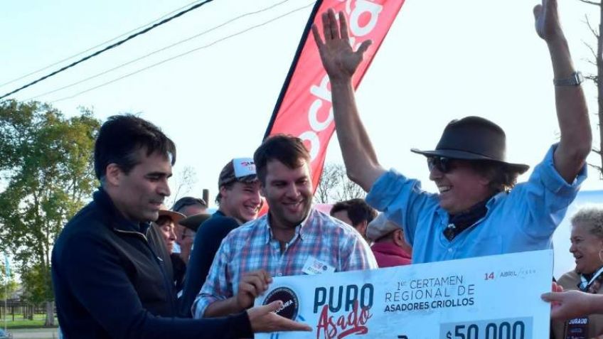Un tandilense ganó la primera edición de "Puro Asado"