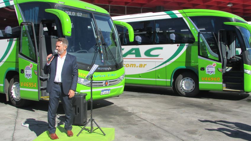Vía TAC presentó quince unidades 0 KM