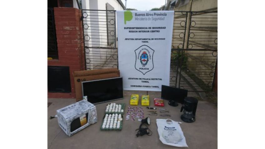Recuperan parte de lo robado en el Centro de Salud