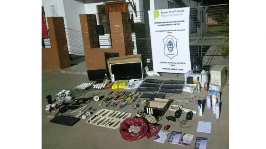 Terminaron de recuperar lo robado del Centro de Salud