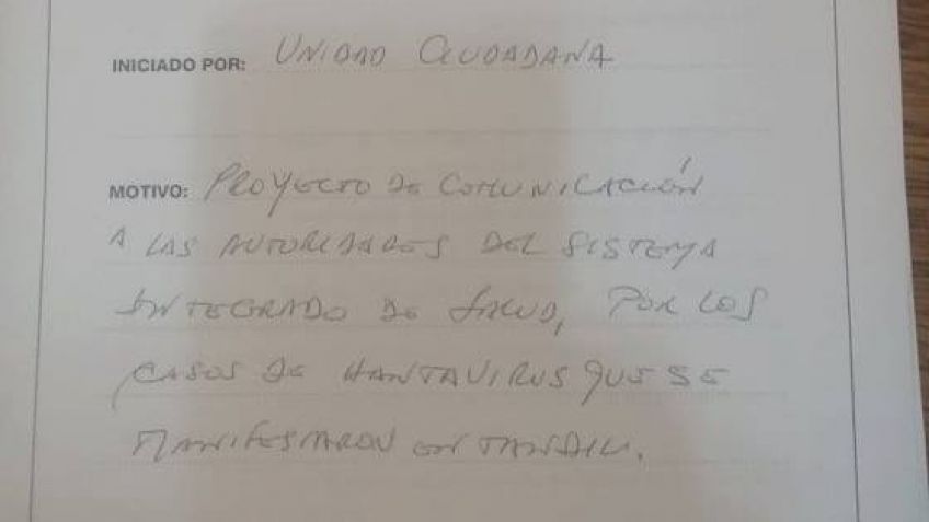 Piden información respecto a los casos de Hantavirus en la ciudad