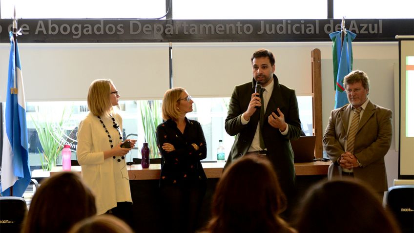 Se puso en marcha el Curso para Curadores del  Colegio de Abogados de Azul